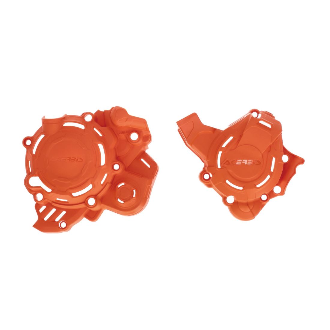 X-POWERキット エンジンケースガード オレンジ EXC150 XC-W150 SX125 XC125 TE150 TC125