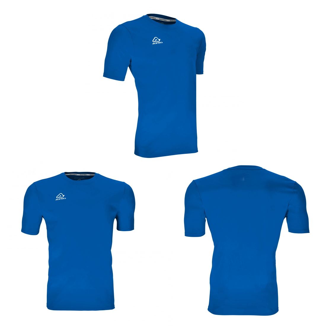 MIDA T-Shirt Short Sleeve Royal Blue XL