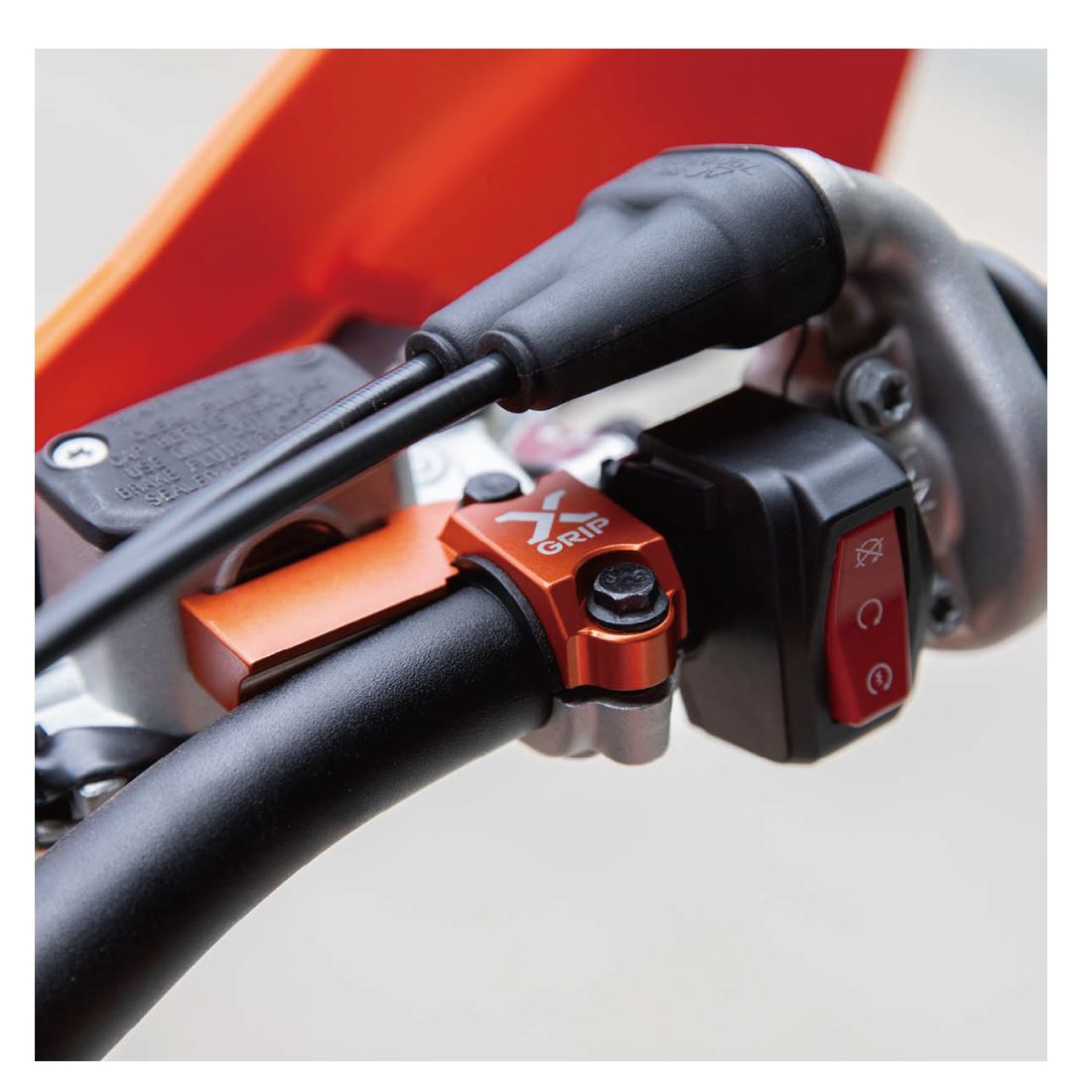 Anti Break ブレーキクランプ ブレンボマスター用 オレンジ KTM ハスクバーナ シェルコ