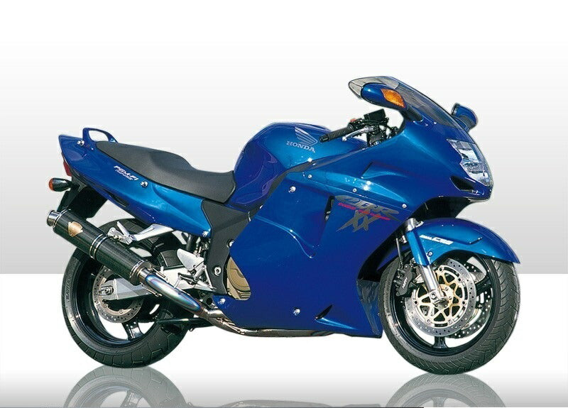 Wyvern Single-Type Carbon Silencer Exhaust for CBR1100XX Super Blackbird