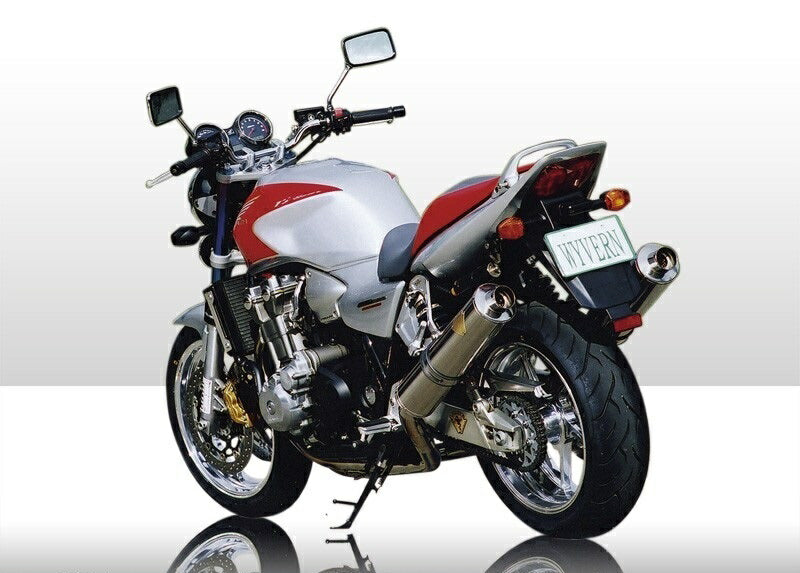 Wyvern Twin Type Exhaust, Titanium Silencer, CB1300SF/CB1300SB