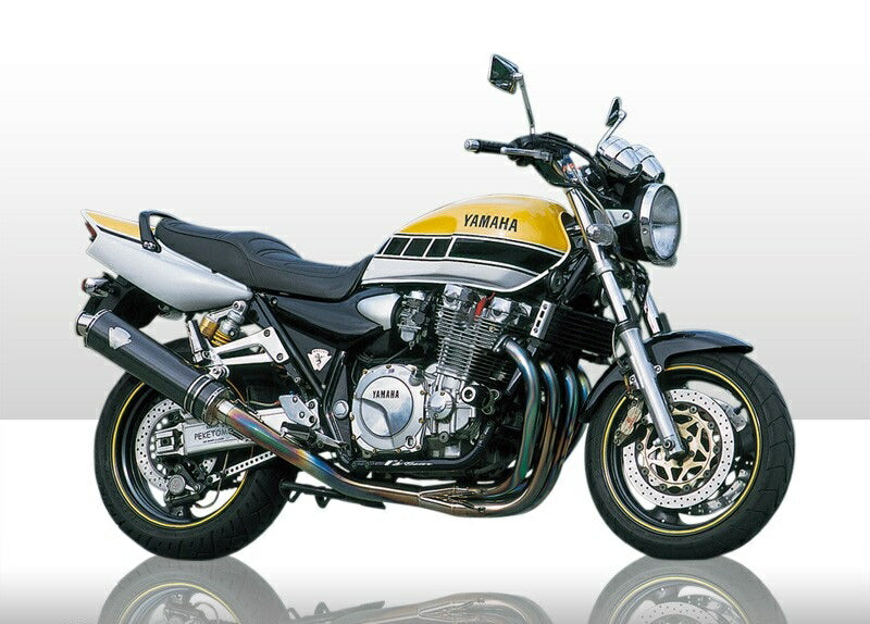 ワイバン 4-1Sタイプマフラー カーボンサイレンサー XJR1200/XJR1300