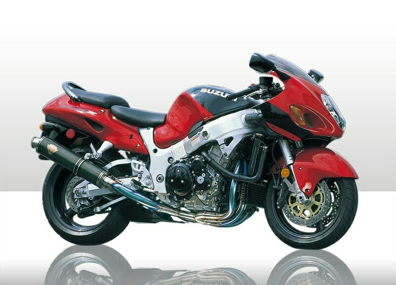 ワイバン シングルタイプマフラー カーボンサイレンサー GSX1300R隼