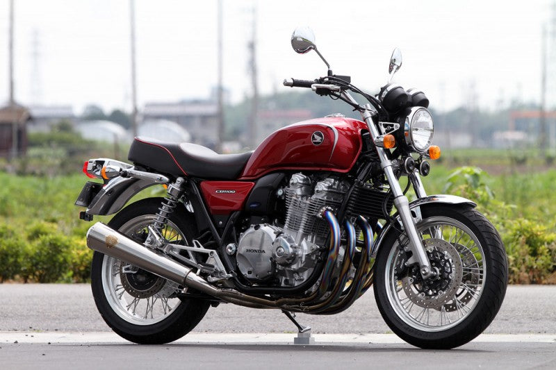 ワイバン フルエキゾースト シングルメガホンタイプマフラー チタンサイレンサー CB1100EX