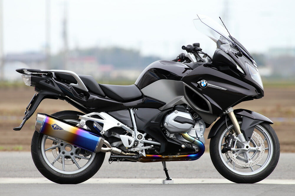 ワイバン フルエキゾーストチタンマフラー チタンドラッグブルーサイレンサー R1200RT