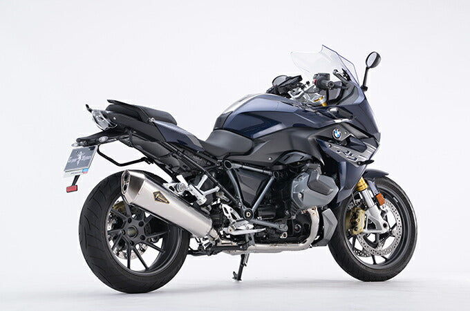 Real Spec Muffler Single Titanium Polish R1250RS/R Lightweight Silencer