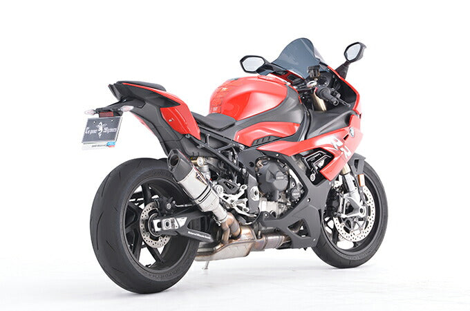 Real Spec Slip-On Exhaust Titanium Polish S1000RR Lightweight Silencer