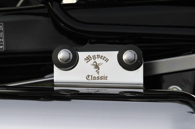 ワイバン クラシック ツインタイプマフラー クラシカルタイプ用 サイレンサー 左側 W650