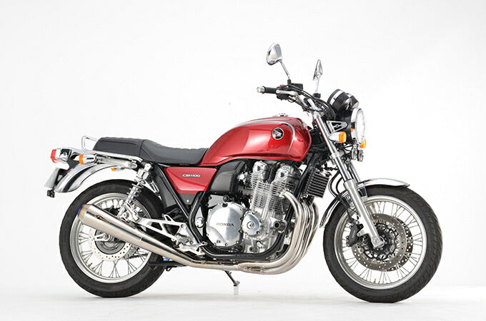 Wyvern Classic Exhaust Twin Titanium Polish CB1100EX Lightweight Silencer