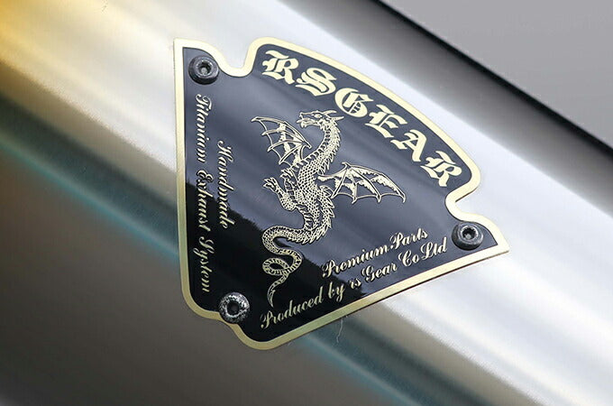 Wyvern Full Exhaust System Single Titanium Polish ZX-12R Silencer