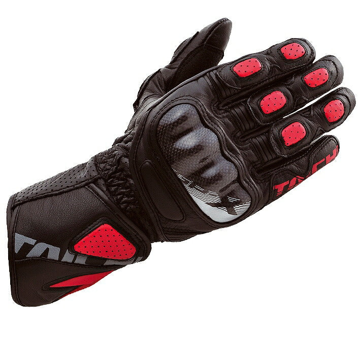 NXT053 GP-X レーシンググローブ ブラック/レッド Sサイズ