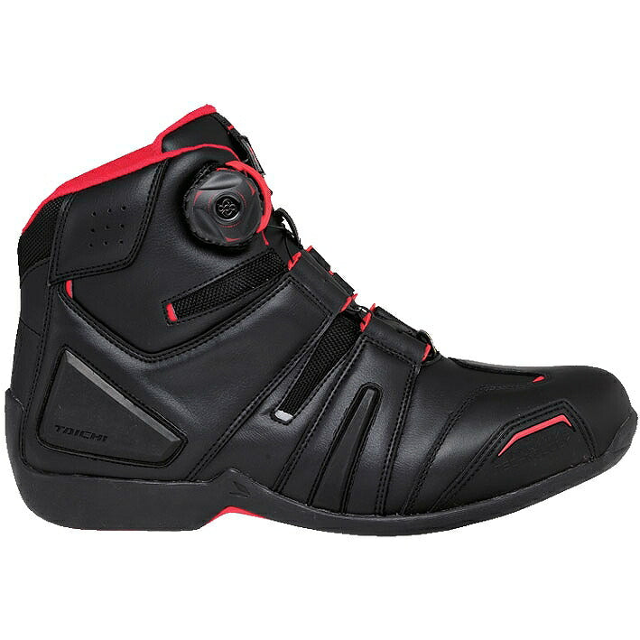 RSS006 DRYMASTER BOA ライディング シューズ ブラック/レッド 27.0cm