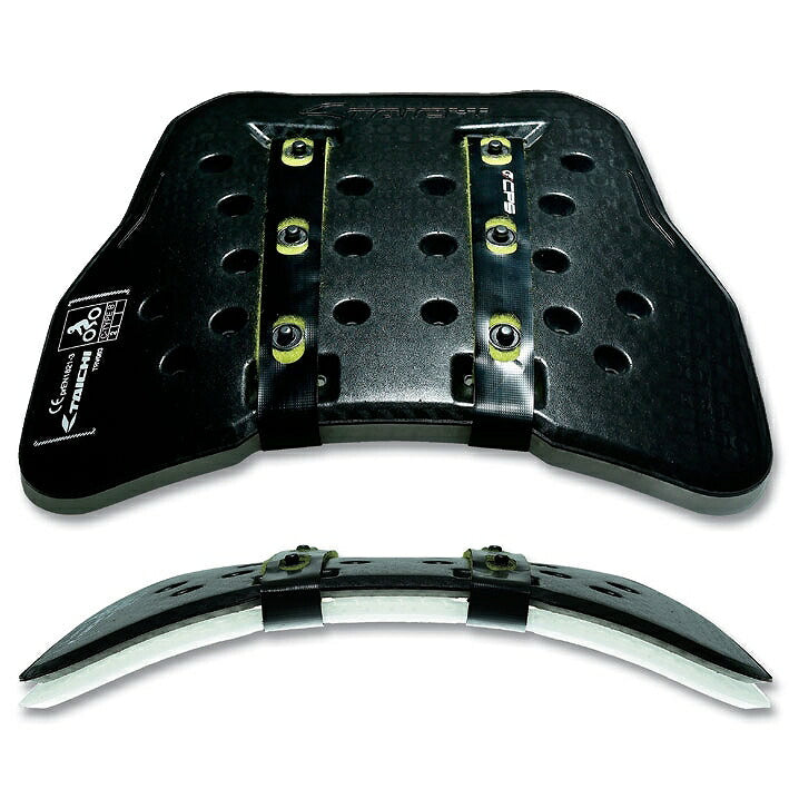 TRV063 TECCELL チェスト プロテクター ブラック/ホワイト ONEサイズ