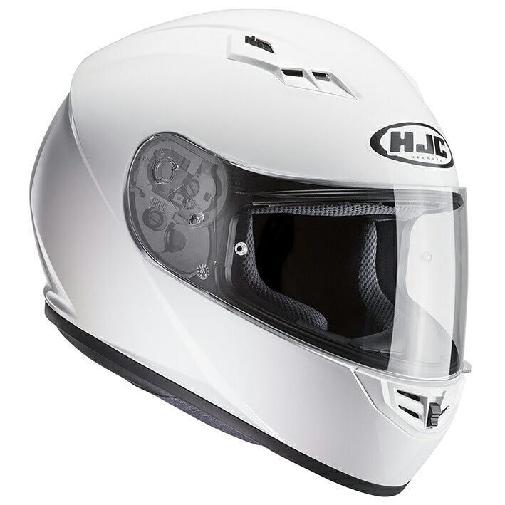 HJH113 HJC CS-15 Solid Full Face Helmet White S Size 55-56cm
