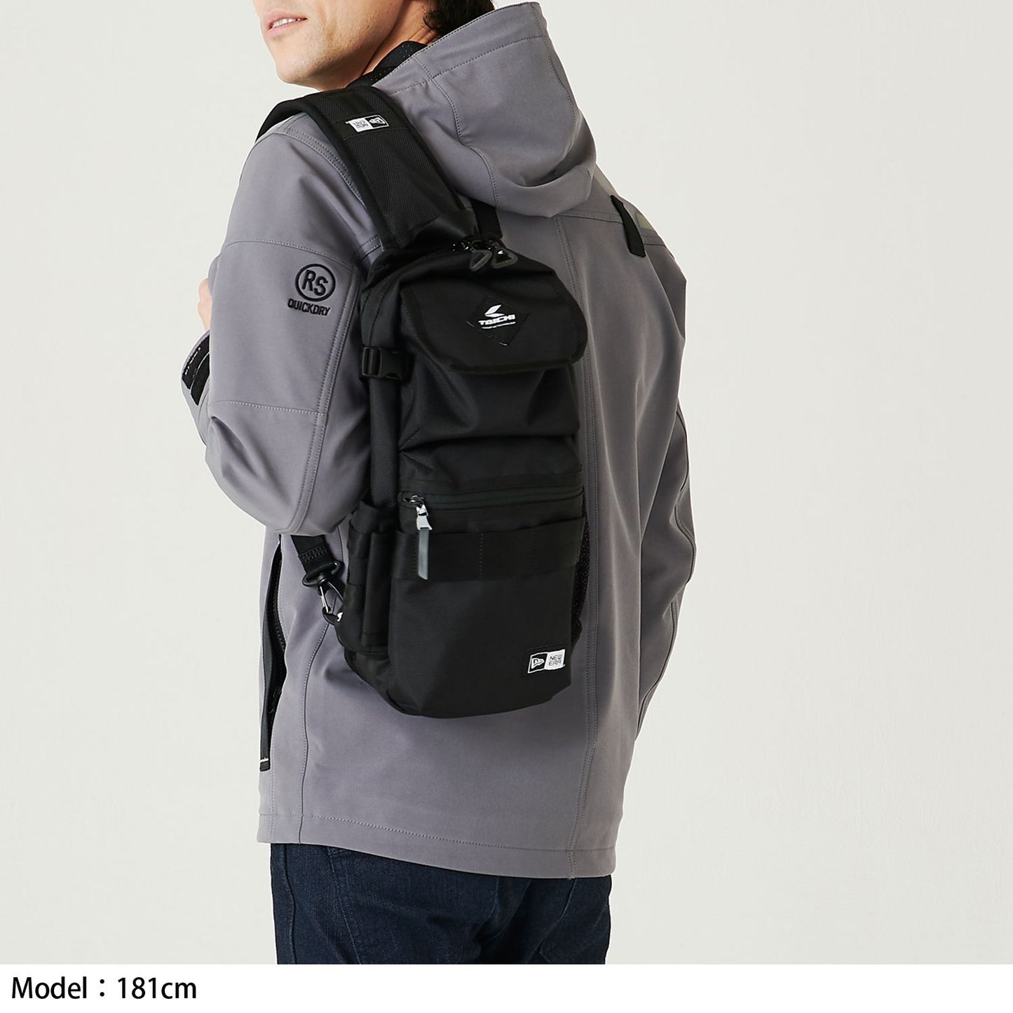 NEB009 SLING BODY BAG ブラック 12L