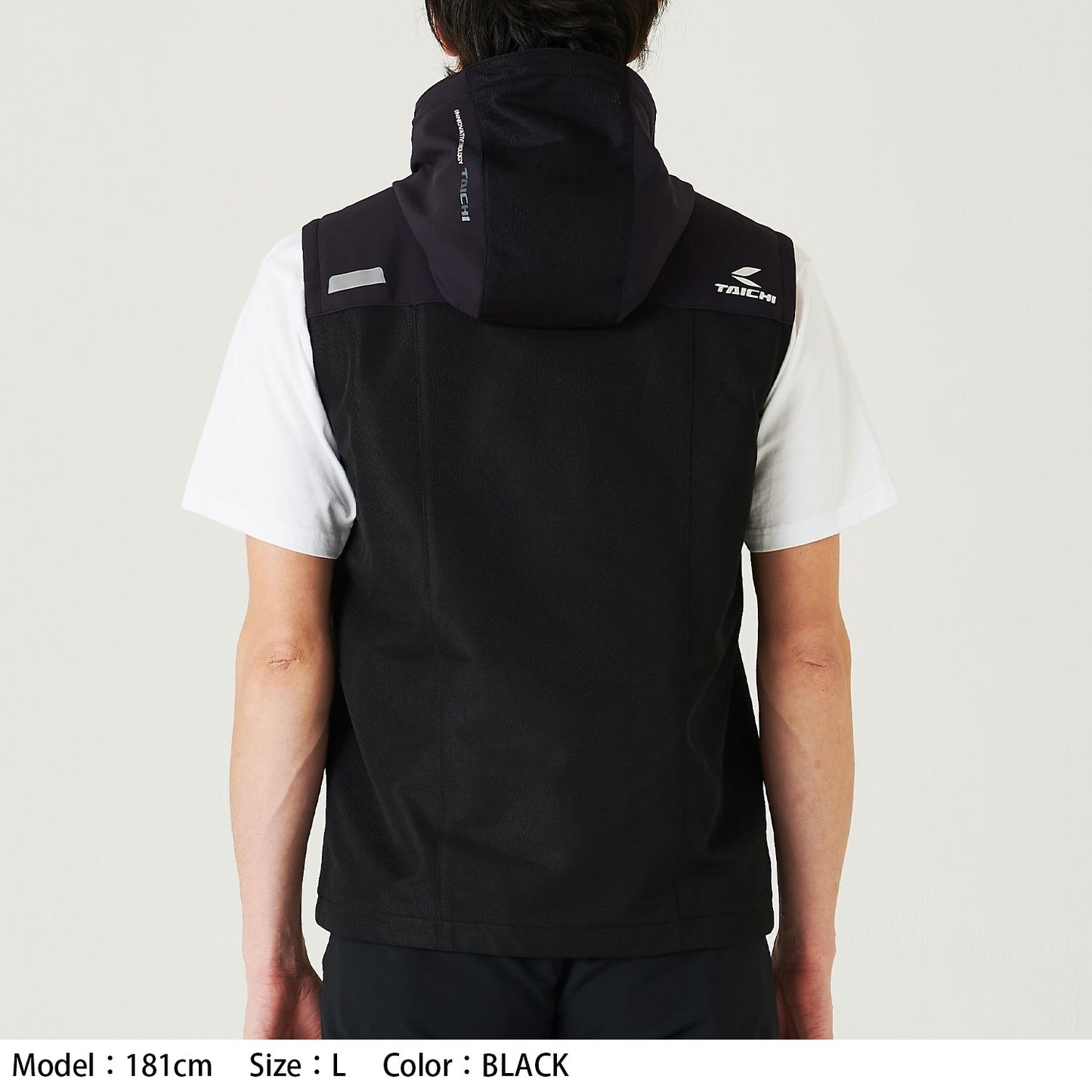 RSJ337 プロテクション メッシュベスト ブラック XLサイズ