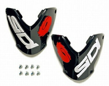 アウター ナイロン シンプレート ブラック/ホワイト/レッド