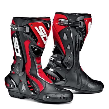 ST エスティ レーシングブーツ ブラック/レッド 43/27.5cm