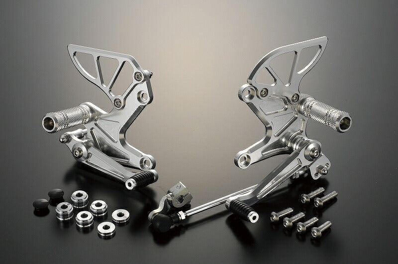 Rear Sets Silver NSF100/NSR Mini