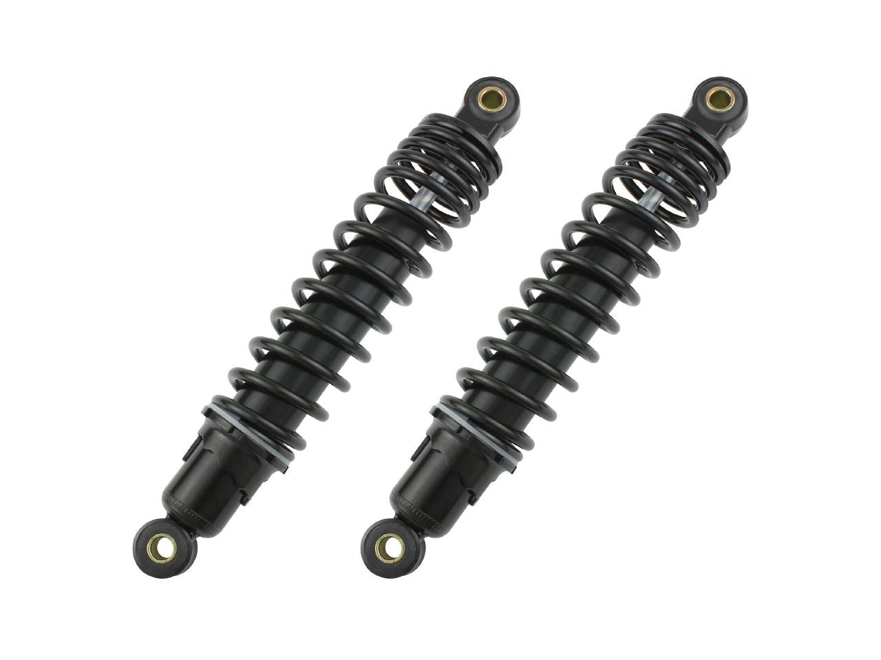 Rear Shock Black Body/Black Spring 280mm Monkey, Set of 2