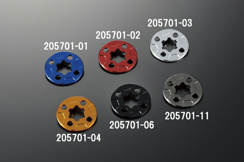 Aluminum Drive Sprocket Lock Plate Blue Monkey/APE100/XR50-100/NSF100
