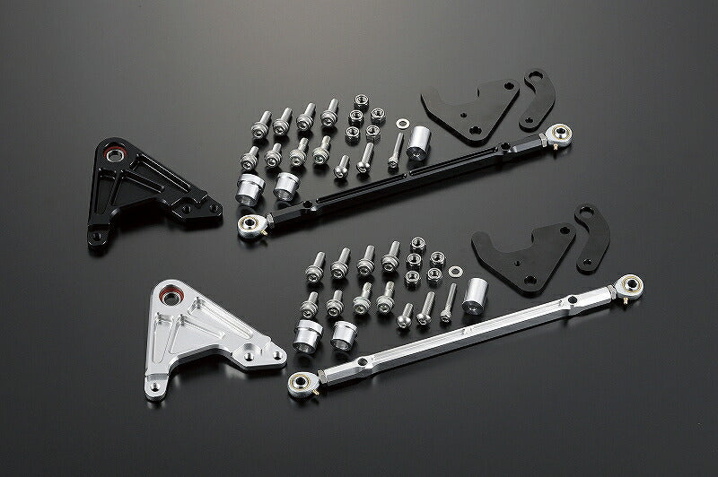 Billet Caliper/Brembo Large Crab Caliper (φ34mm) Rear Floating Caliper Support Black KSR110