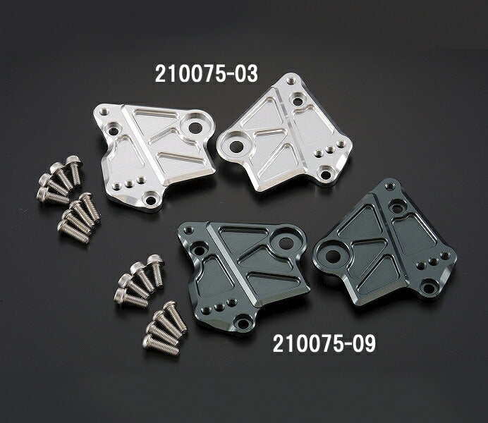Gusset Step-Up Plate Gunmetal NSF100