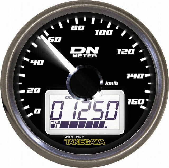 Medium DN Speedometer S2 (White LED) φ55 Medium DN Meter (DC/AC12V)