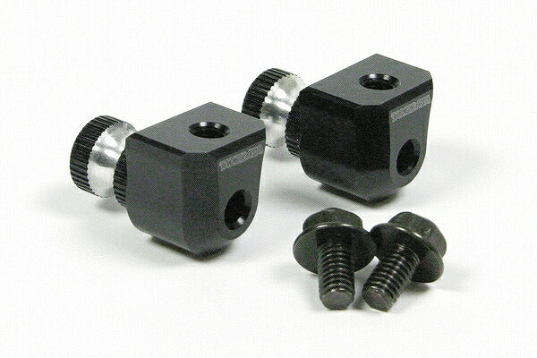 Winker Stay (CNC aluminum/black/2-piece set) Monkey/Gorilla/APE (for Takegawa blinkers)