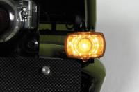 Blaze Turn Signal Honda Square Type 2-Piece Set Clear Lens NSR, XR50M, Zoomer, etc. 10W, 15W included
