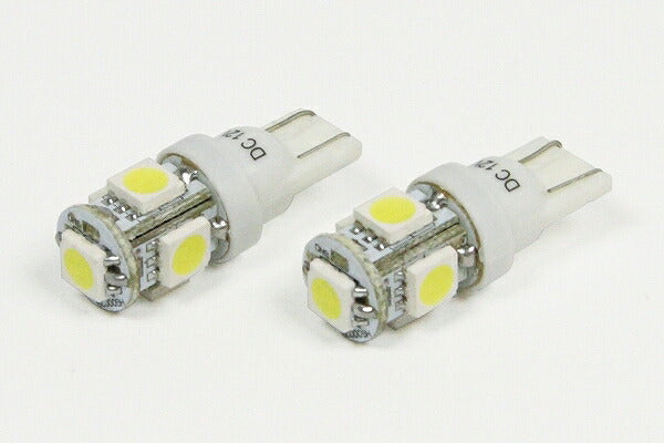 T10 Wedge (12V/White/2-Pack) LED Bulb