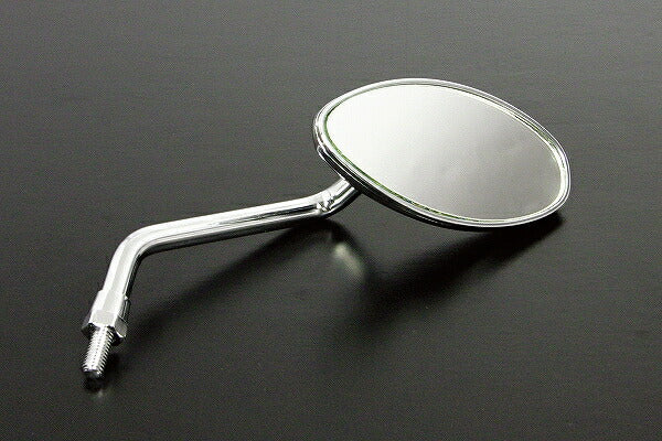 Oval Mini Mirror Short Type (Right Mirror) 8mm Reverse Thread