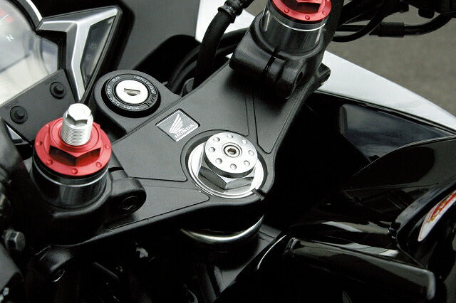 ステアリングステムキャップ(シルバー) CBR250R