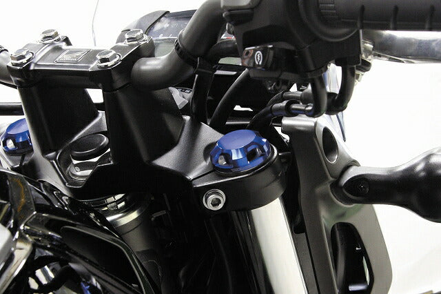 フォークボルトキャップ(タイプ1/ブルー) CBR400R CB400(NC47) NC700