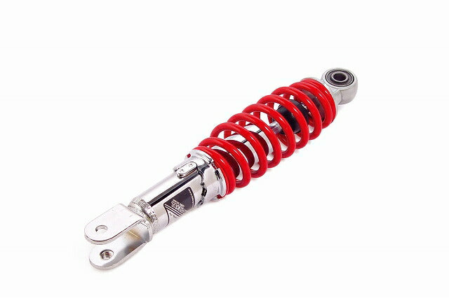 Rear Shock Absorber (Chrome/Red/265mm) for Today/Giorno (AF70)/Dio (AF62) (STD+10mm)