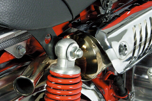 リヤクッションマウントワッシャー(プレーンタイプ/シルバー) モンキー,カブ