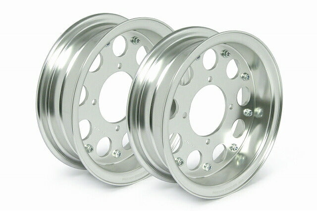 8-inch Aluminum Wheel Set (Chemical Polish) Monkey, Gorilla