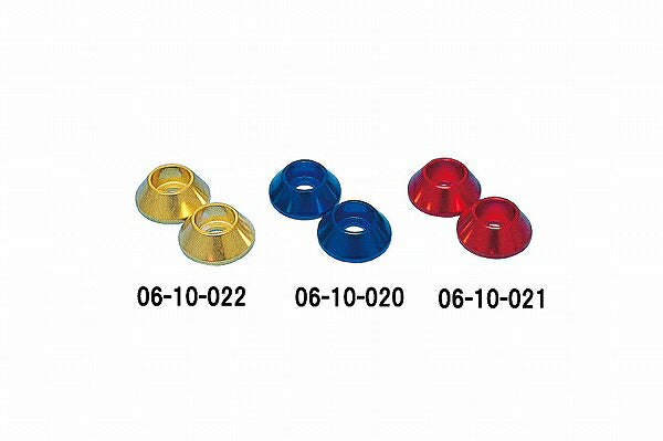 Aluminum Retainer Set (Gold) M6 Cap Screws