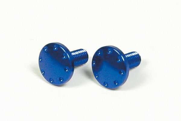License Plate Bolt Set (Blue) Compatible with 50cc License Plates