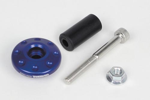 Rear Brake Pedal Pivot Cap 8-Hole Type for Takegawa Sports Muffler Up-Type Equipped Vehicles Blue Cross Cub / Cross Cub 110