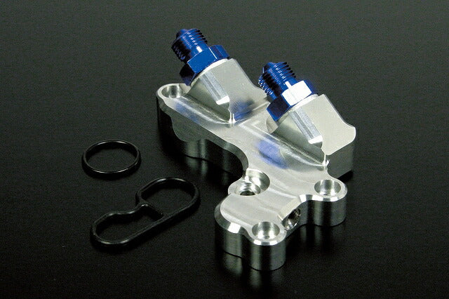 Oil Cooler Unit (for Slim Line Hoses) Monkey (Superhead 4V+R Equipped Vehicles)