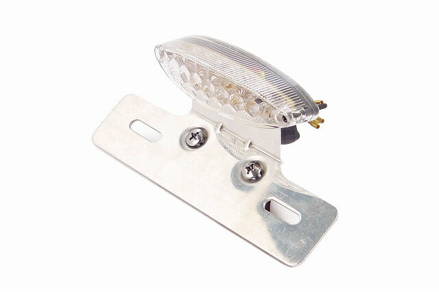 LEDスリムテールランプキット (クリア) 汎用 (No.プレート台付)