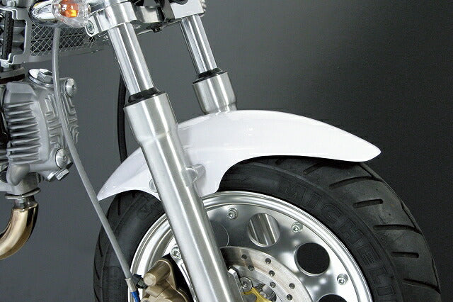 フロントフェンダー (ABS/ホワイト) モンキー・ゴリラ (正立/10インチ用)