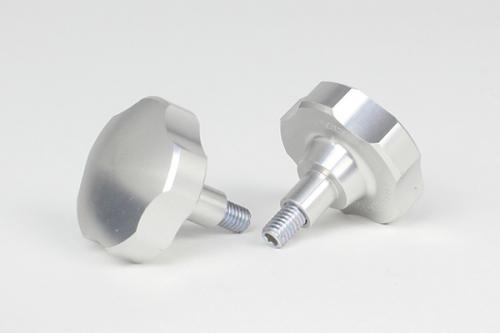 Side Cover Knob Type 2 Silver Super Cub / Cross Cub