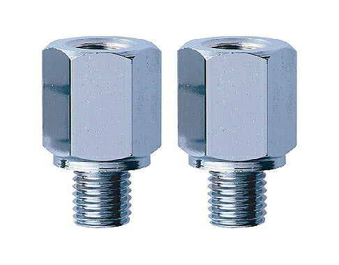 Mirror adapter height adjustment spacer plated