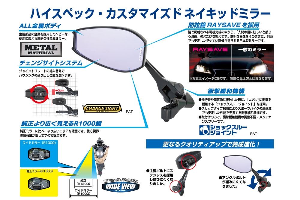 Shark Mirror 7 Black