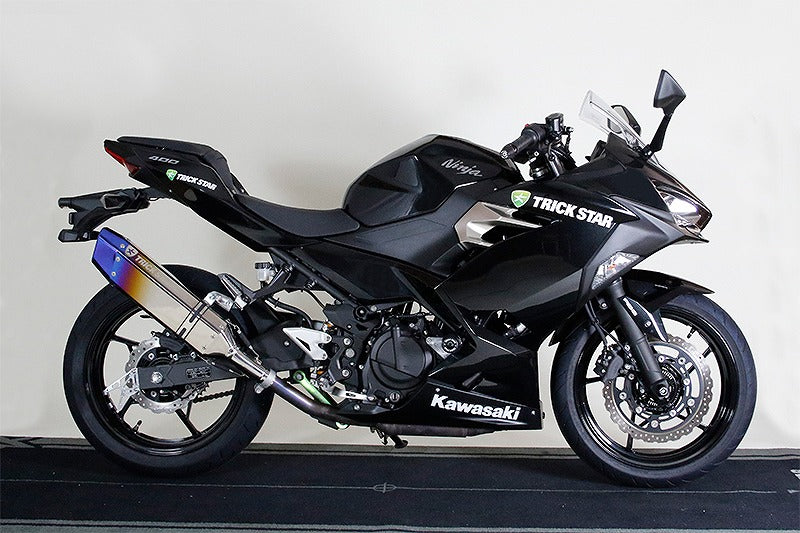 スリップオンマフラー IKAZUCHI イカヅチサイレンサー Ninja400'18~ 政府認証