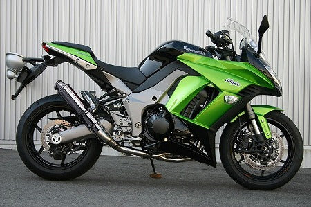 Racing Full Exhaust System Shotgun Black Plated Ninja1000 '11-'17