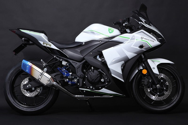 レーシングスリップオンマフラー KAZUCHI イカヅチ ショート YZF-R25