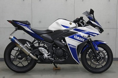レーシングスリップオンマフラー ステンレス GP-LOOK YZF-R25 YZF-R3
